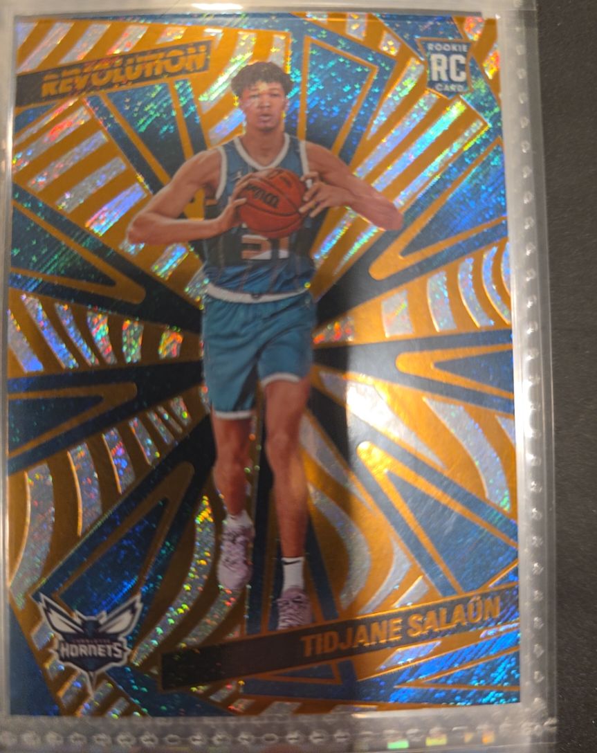 2024-25 Panini Revolution #123 Tidjane Salaun — front