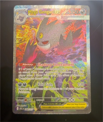 2025 Pokemon TCG Mega Gengar EX #056/094 Phantasmal Flames — front