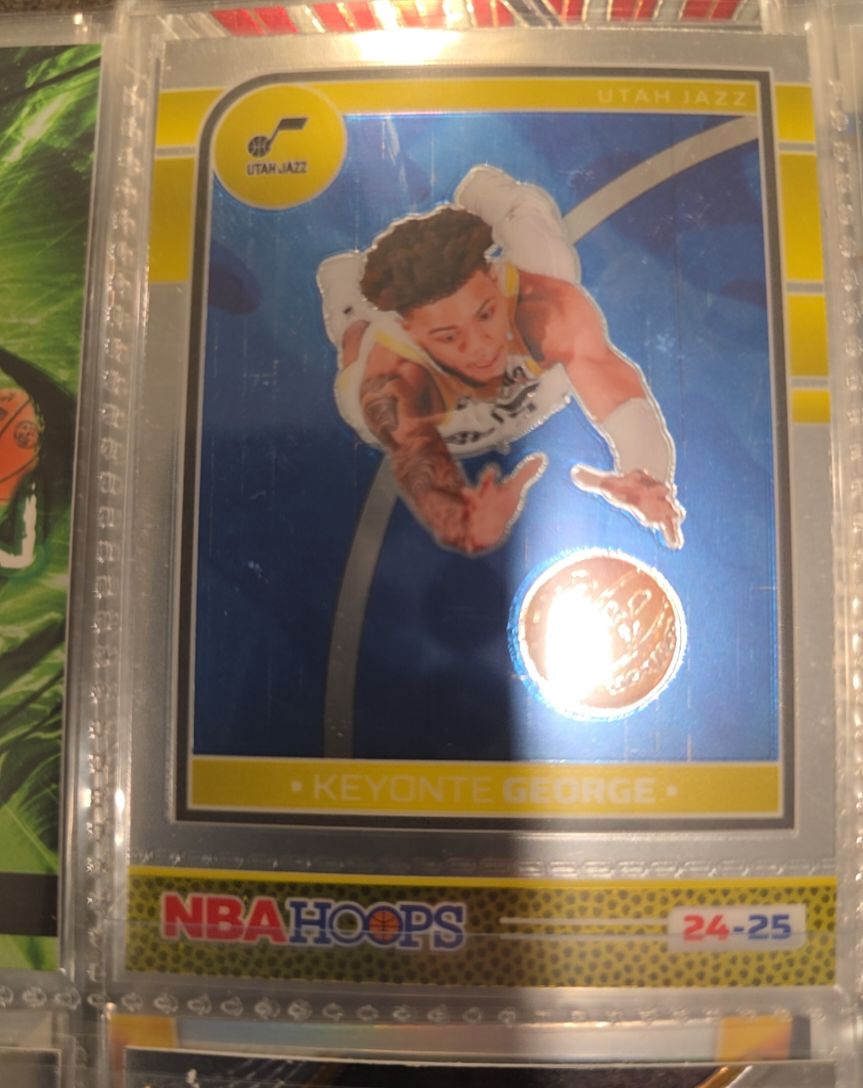 2024-25 Panini NBA Hoops #50 Keyonte George — front