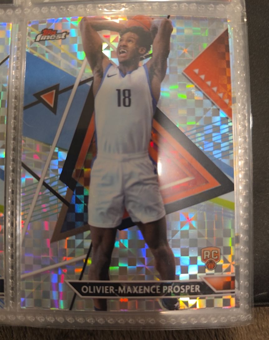 2023-24 Topps Finest #177 Olivier-Maxence Prosper — front