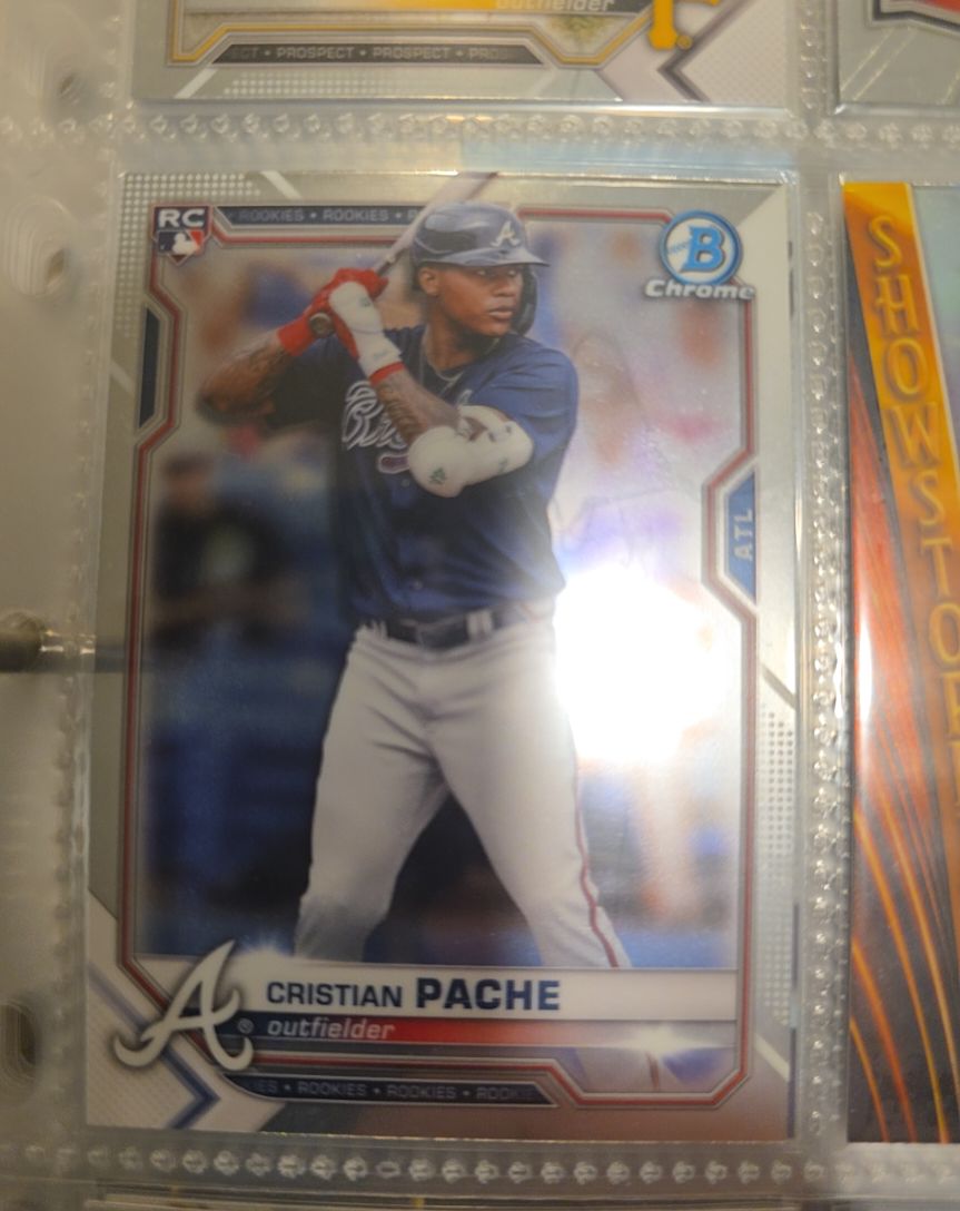 2021 Bowman Chrome #69 Cristian Pache — front