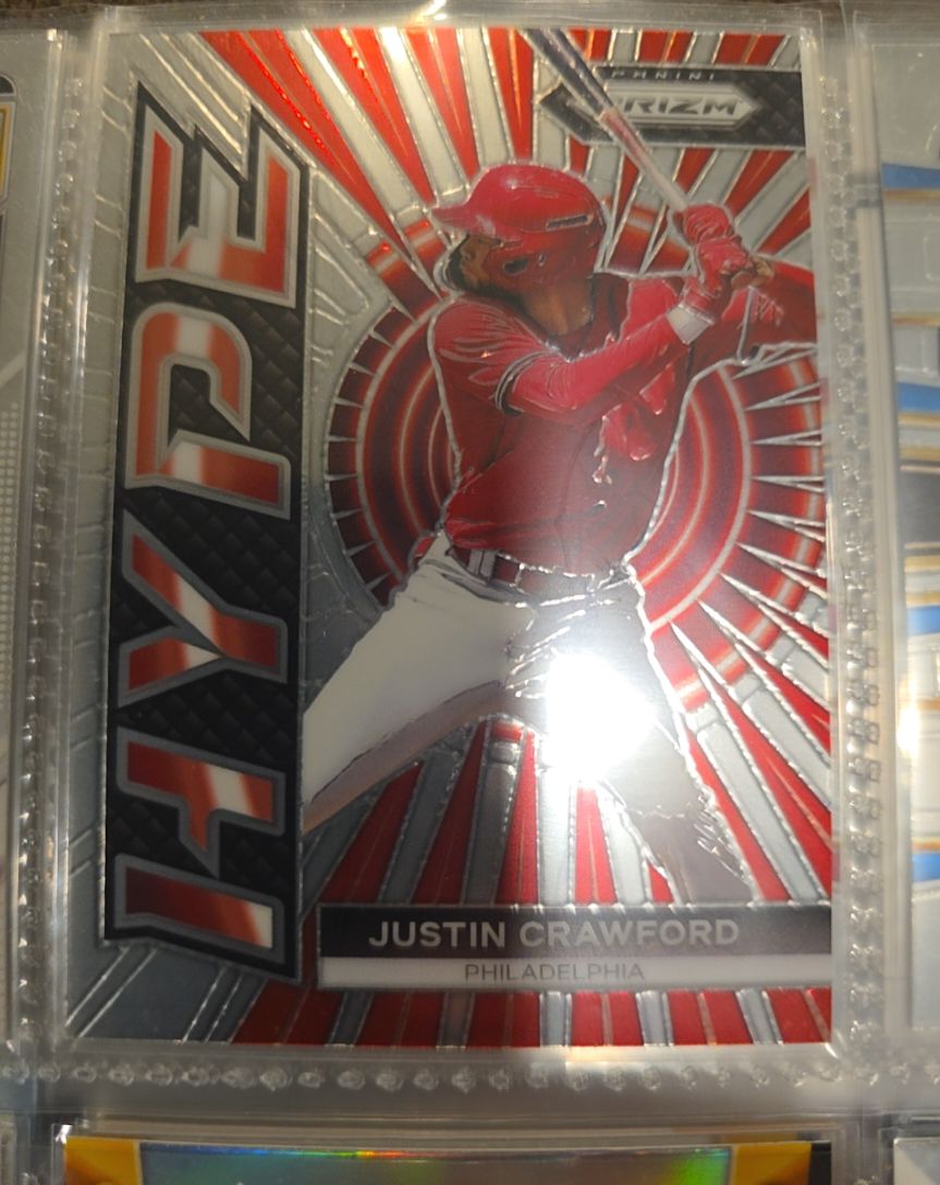 2024 Panini Prizm Hype #1 Justin Crawford — front