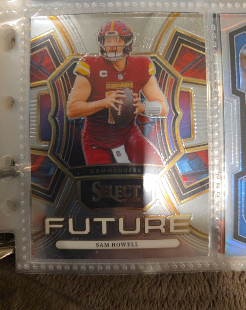 2023 Panini Select #FUT-SHO Sam Howell Future — front
