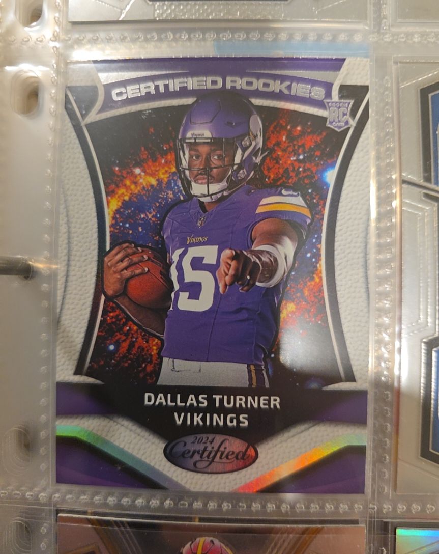 2024 Panini Certified #20 Dallas Turner — front