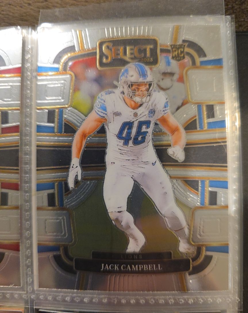 2023 Panini Select - Concourse #33 Jack Campbell (RC) — front