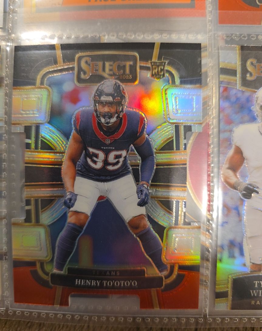 2023 Panini Select Concourse #39 Henry To'Oto'O — front