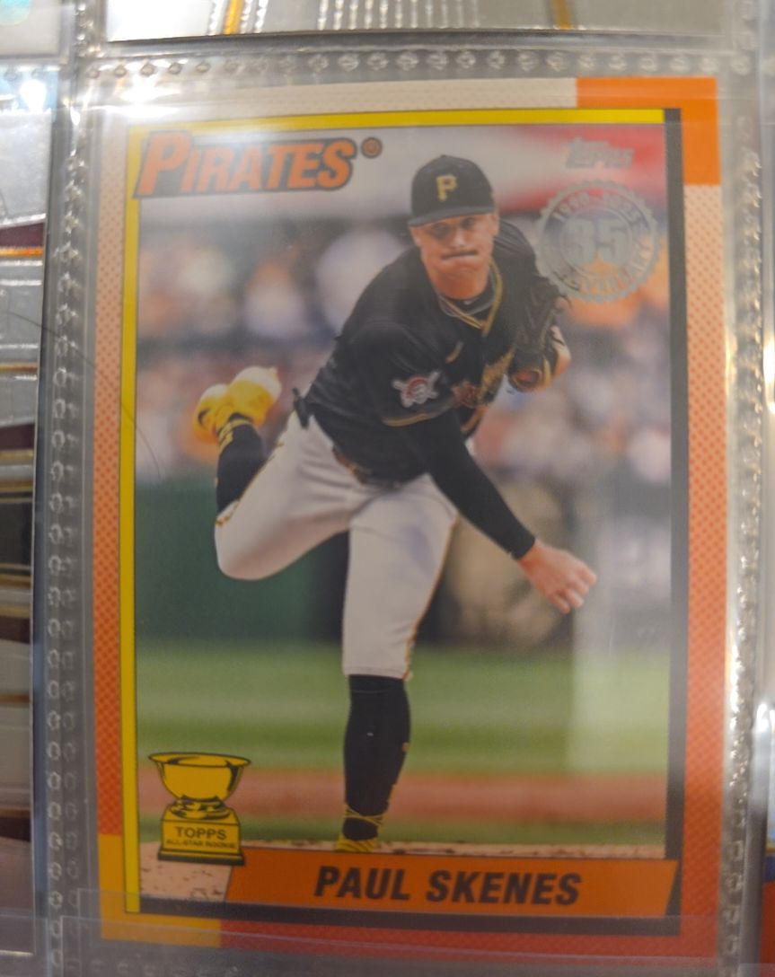 2025 Topps 1990 35th Anniversary #T90-63 Paul Skenes — front