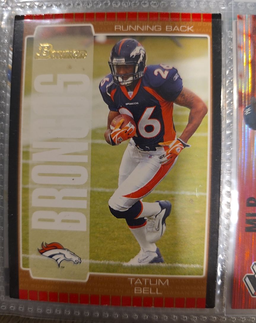 2004 Bowman #216 Tatum Bell — front