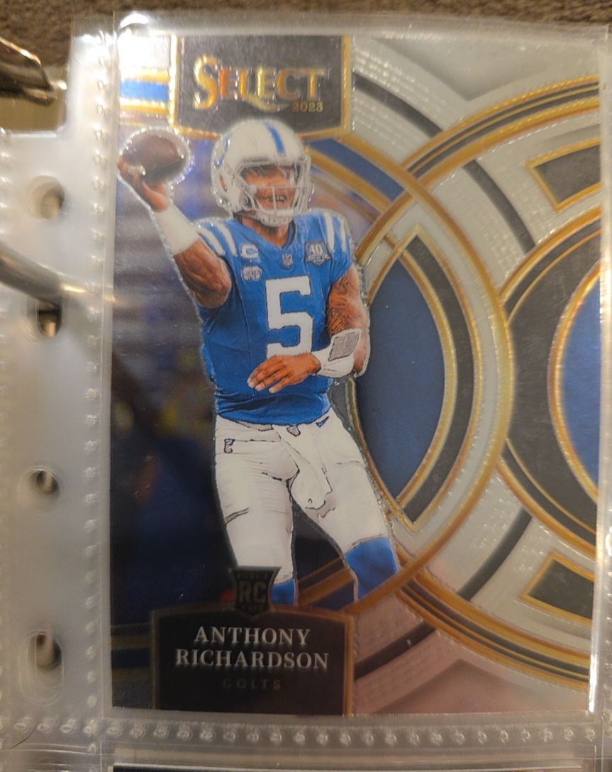2023 Panini Select #117 Anthony Richardson — front