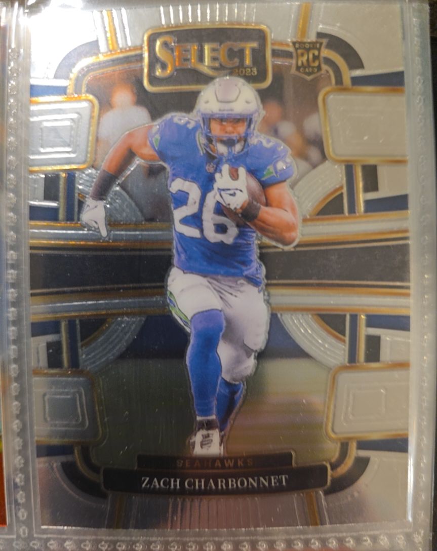 2023 Panini Select #86 Zach Charbonnet — front