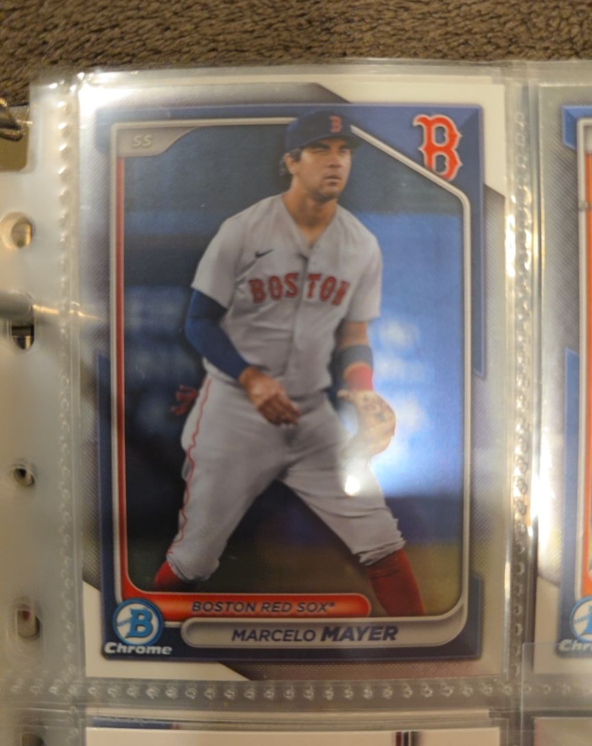 2024 Bowman Chrome #BP-44 Marcelo Mayer — front