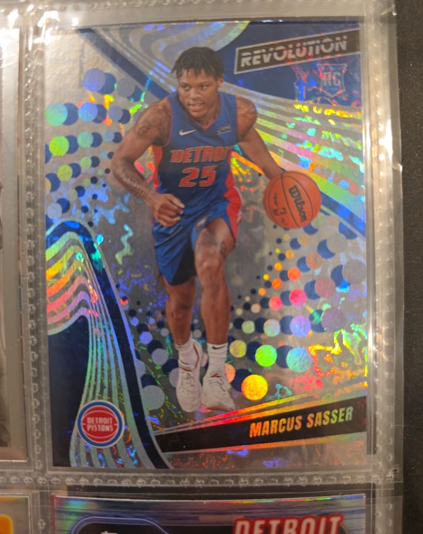 2023-24 Panini Revolution #126 Marcus Sasser — front