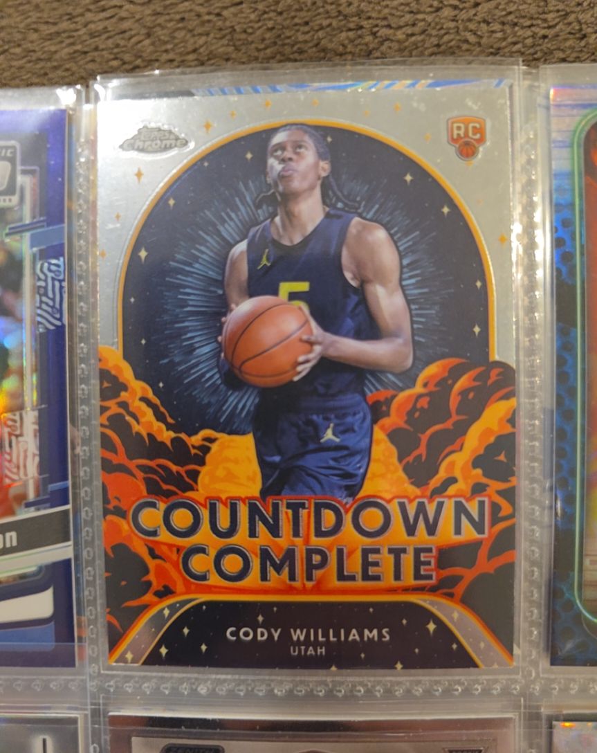 2024-25 Topps Chrome #CC-18 Cody Williams — front