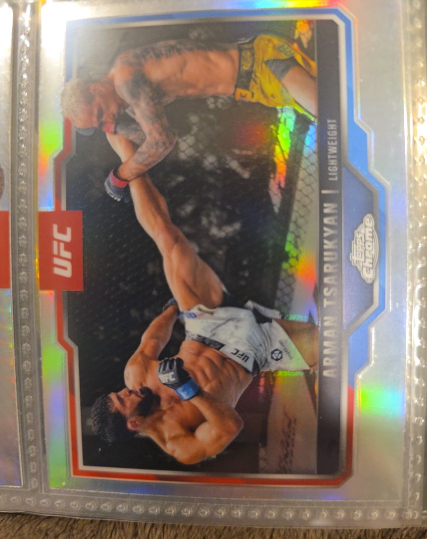 2025 Topps Chrome UFC #94 Arman Tsarukyan — front