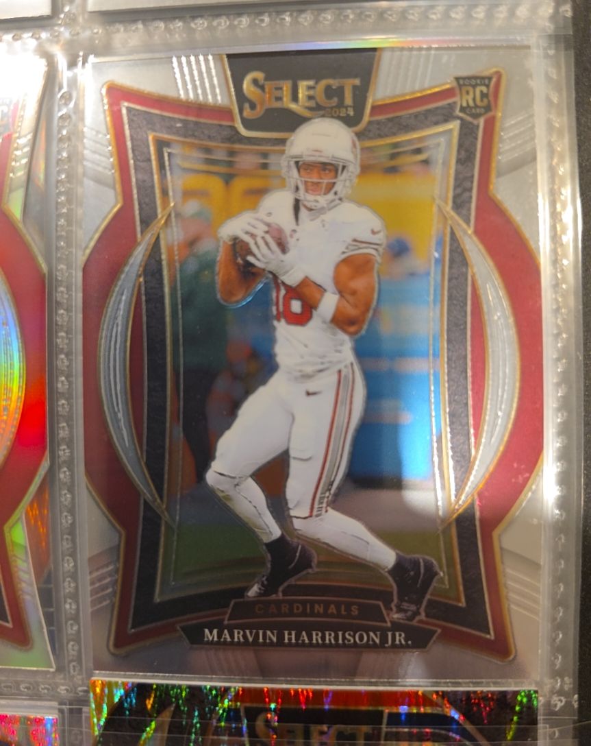 2024 Panini Select #28 Marvin Harrison Jr. — front