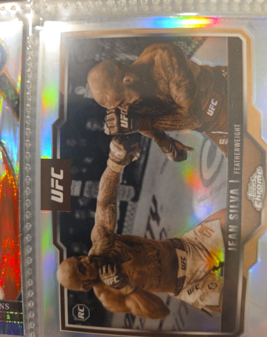 2025 Topps Chrome UFC #56 Jean Silva — front