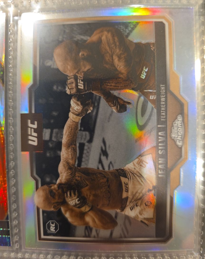 2025 Topps Chrome UFC #56 Jean Silva — front