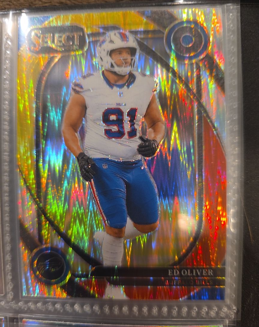 2024 Panini Select Club Level #254 Ed Oliver — front