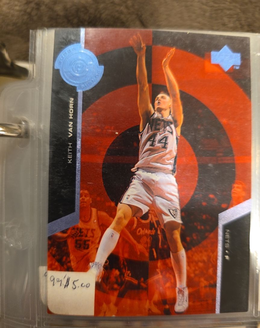 1998-99 Upper Deck Super Powers #S17 Keith Van Horn — front