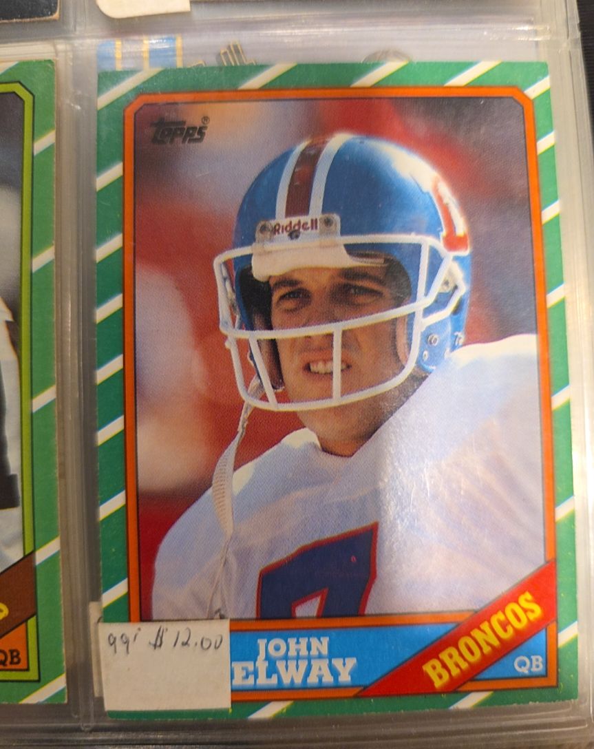 1986 Topps #112 John Elway — front