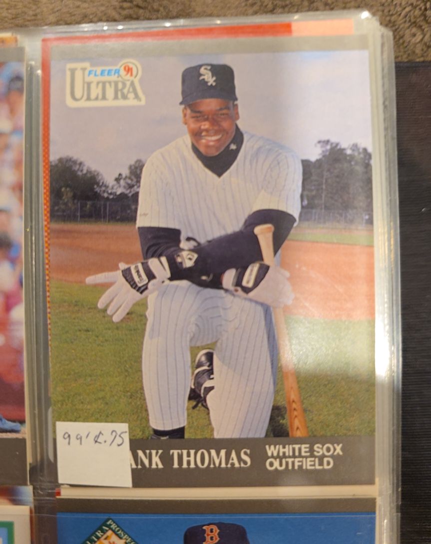 1991 Fleer Ultra #85 Frank Thomas — front