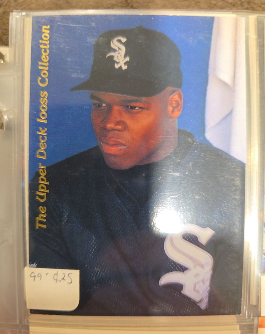 1993 Upper Deck Iooss Collection #WI25 Frank Thomas — front