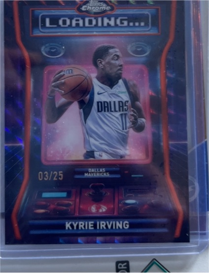 2025-26 Topps Chrome Loading #LD-5 Kyrie Irving — front
