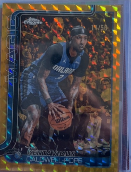 2025-26 Topps Chrome #143 Kentavious Caldwell-Pope — front