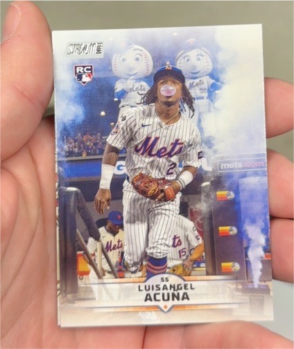 2025 Topps Stadium Club #115 Luisangel Acuna — front