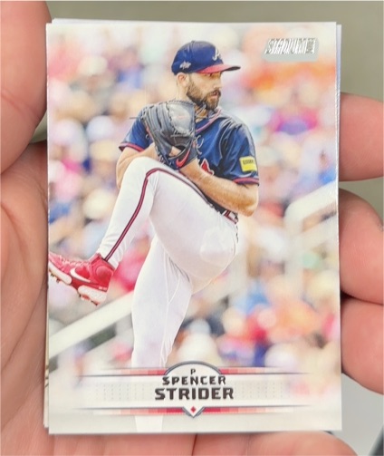 2025 Topps Stadium Club #90 Spencer Strider — front