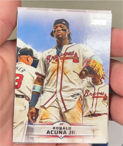 2025 Topps Stadium Club #4 Ronald Acuna Jr. — front