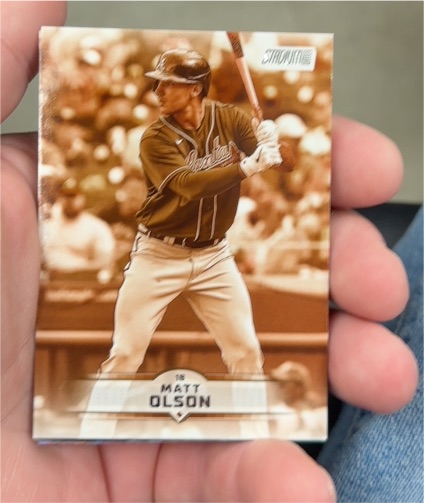 2025 Topps Stadium Club #5 Matt Olson — front