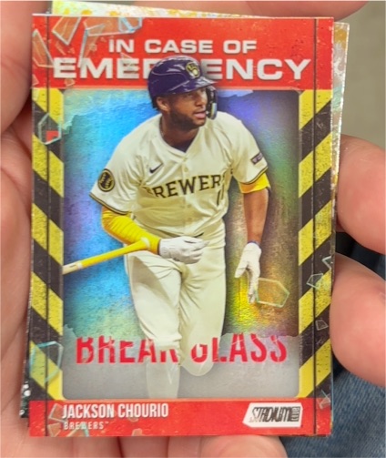 2025 Topps Stadium Club #ICE-3 Jackson Chourio — front