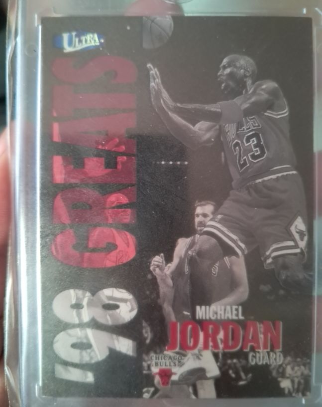 1997-98 Fleer Ultra #259 Michael Jordan '98 Greats — front