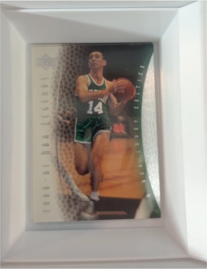2000-01 Upper Deck NBA Legends #50 Bob Cousy — front