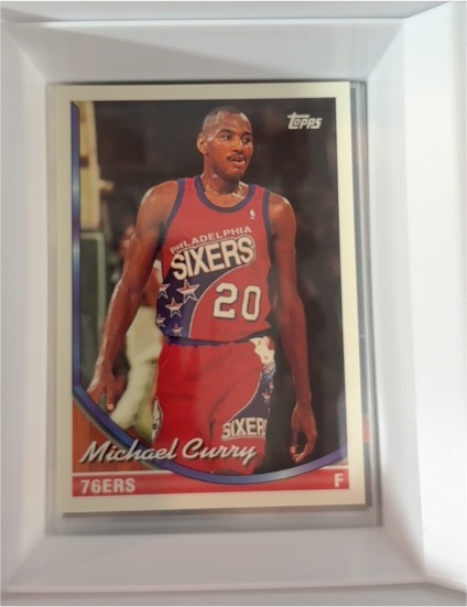 1993-94 Topps #286 Michael Curry — front