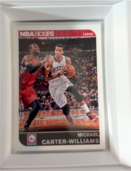 2014-15 Panini NBA Hoops #74 Michael Carter-Williams — front
