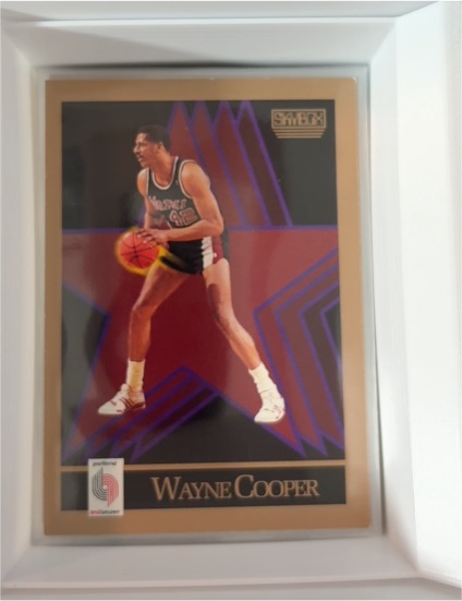 1990-91 SkyBox #232 Wayne Cooper — front