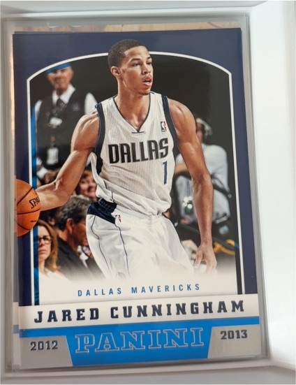 2012 Panini #254 Jared Cunningham — front