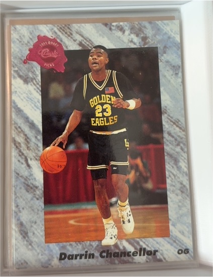 1991 Classic Draft Picks #195 Darrin Chancellor — front