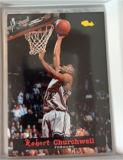 1994 Classic Draft #99 Robert Churchwell — front