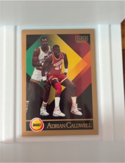 1990-91 SkyBox #106 Adrian Caldwell — front