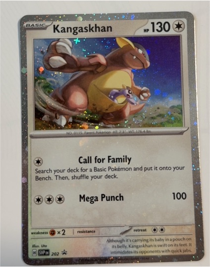 2025 Pokémon TCG Scarlet & Violet Destined Rivals #202 Kangaskhan — front