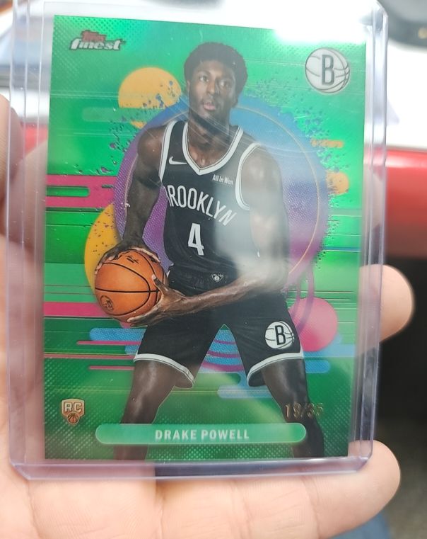 2025-26 Topps Finest #111 Drake Powell — front