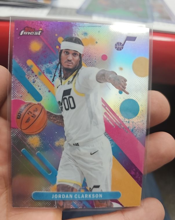 2025-26 Topps Finest #73 Jordan Clarkson — front
