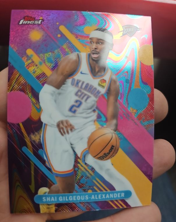2025-26 Topps Finest #66 Shai Gilgeous-Alexander — front