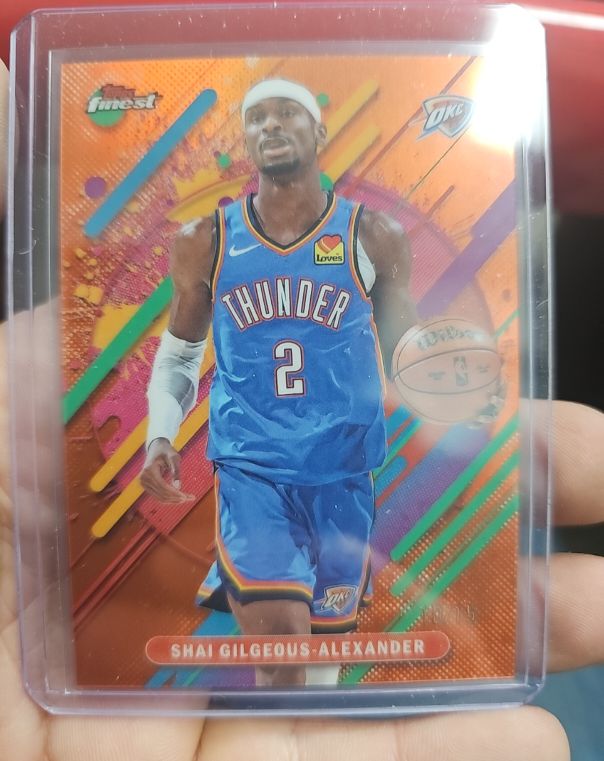 2025-26 Topps Finest #266 Shai Gilgeous-Alexander — front