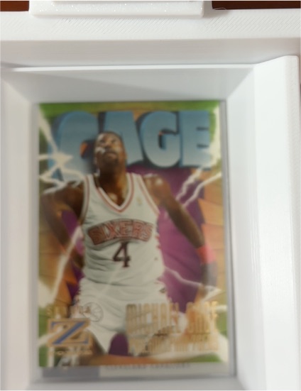 1996-97 SkyBox Z-Force #123 Michael Cage — front