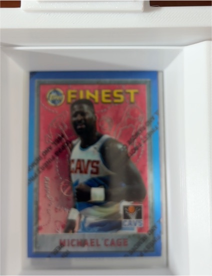 1995-96 Topps Finest #160 Michael Cage — front