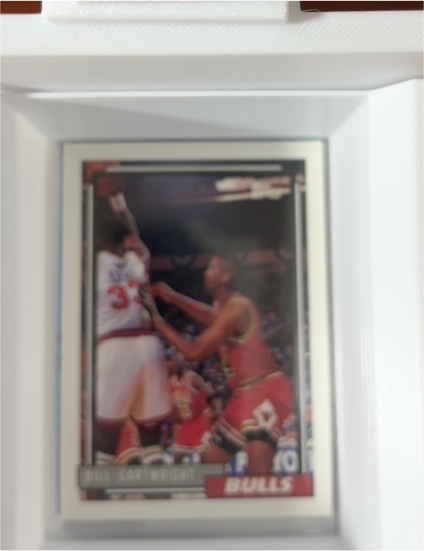 1992 Topps #165 Bill Cartwright Chicago Bulls — front